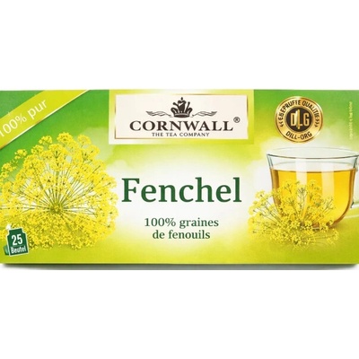 Cornwall bylinný čaj s fenyklem 100% 25 sáčků 75 g