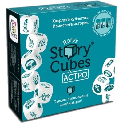 Paladium Games Настолна игра Rory's Story Cubes: Астро - Семейна