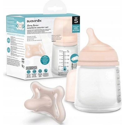 Suavinex antikoliková lahvička Zero AU bílá 180ml