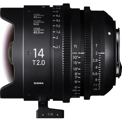 SIGMA CINE 14mm T2 FF FVE METRIC Sony-E