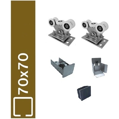 EKOfence Vedenie spodné - ECO-NYLON profile 70x70mm 12020