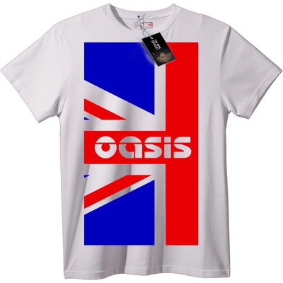 NOONEBRAND Тениска Oasis Union Jack - S, Black