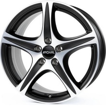 Ronal R56 7x17 5x112 ET45 matt black polished