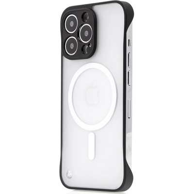 AppleMix Apple iPhone 13 Pro + krúžok - podpora MagSafe plast/guma - čierne