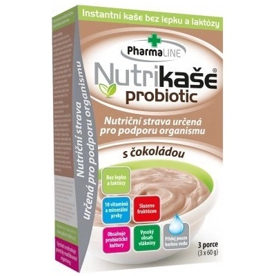 Nutrikaša probiotic s čokoládou 3x60 g