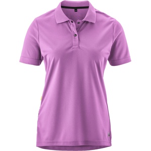 Gonso Дамска фланелка с къс ръкав за колоездене Gonso Women's Essential Poloshirt Cycling jersey - Wisteria Bloom - размер 38 (EU) (156-1182-1213)