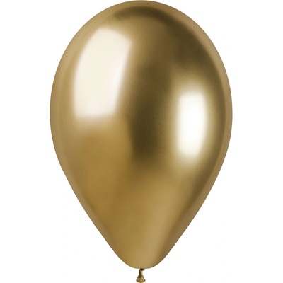 Gemar #088 Balónek 33cm 13 SHINY zlatý – Zboží Dáma