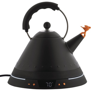 Alessi Електрическа чайник с контрол на температурата Alessi MG32 1, 5 л черен мат (MG32TC B)