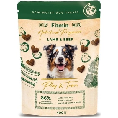Fitmin Play & Train Lamb & Beef 400 g