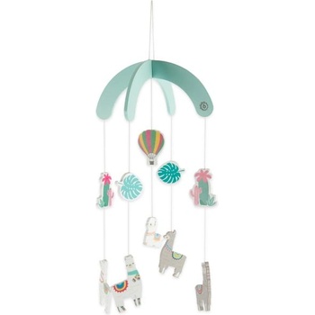 Bieco - Дървена висяща играчка - лама