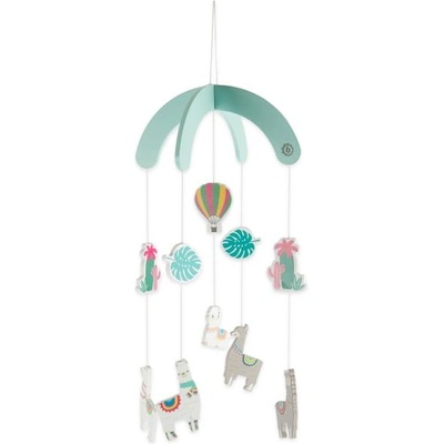 Bieco - Дървена висяща играчка - лама