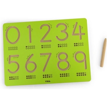 Viga tabulka číslice