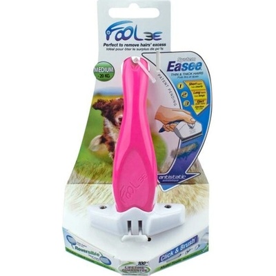 Foolee Easee hřeben DOG M růžový – Zboží Dáma