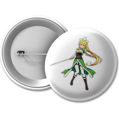 Sword Art Online placka Leafa the Heroine 50 mm