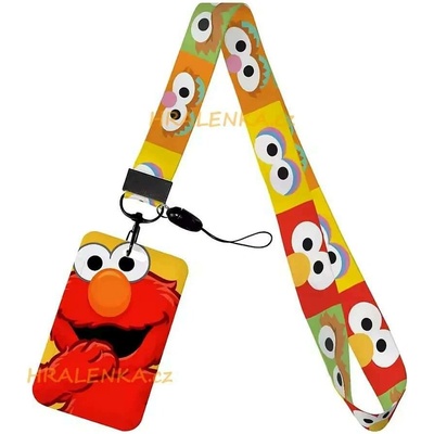 Šňůrka na krk 25200 s cedulkou na ID karty Sezame otevři se, Sesame Street