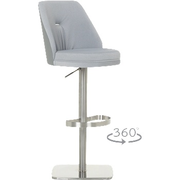 Carmen Бар стол hauna - светлосив ss