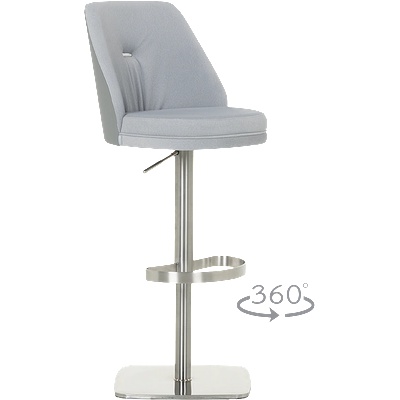 Carmen Бар стол hauna - светлосив ss