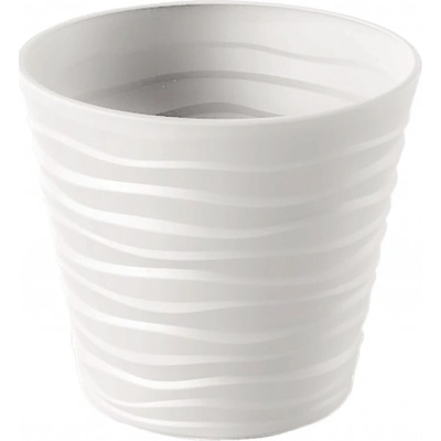 Gardino Květináč BORA 30 cm bílý