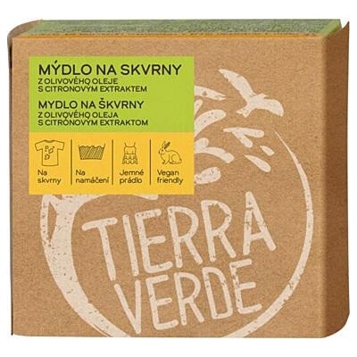Tierra Verde Mydlo na škvrny - Olivové 200g, s citrónovým extraktom