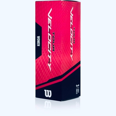 Wilson Tour Velocity dámské míčky - 3 ks