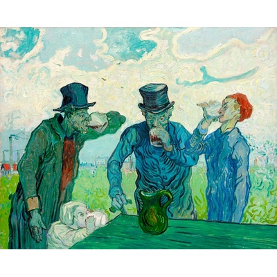 Pijáci 50x60cm - Vincent Van Gogh