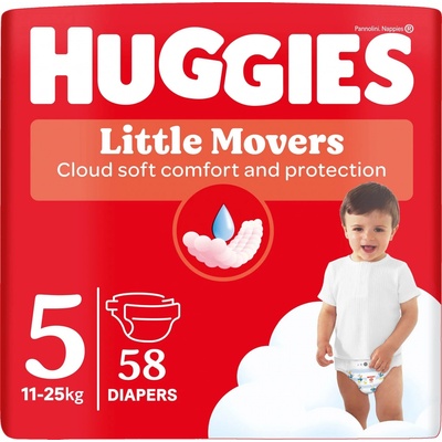 Huggies Ultra Comfort Mega 5 12-22 kg 58 ks