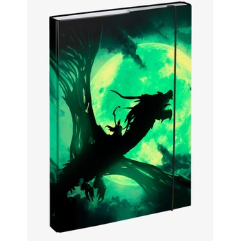 Baagl Зелени папки за ученически тетрадки A4 Dragon Baagl BAAGL | Zelen | Момчешки | ONE SIZE