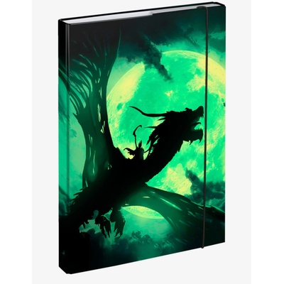 Baagl Зелени папки за ученически тетрадки A4 Dragon Baagl BAAGL | Zelen | Момчешки | ONE SIZE
