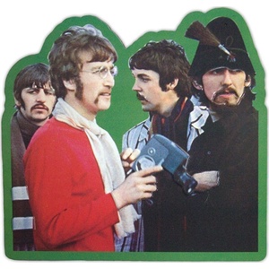The Beatles Strawberry Fields Forever Photo Embossed Магнит (BEATMAG91)