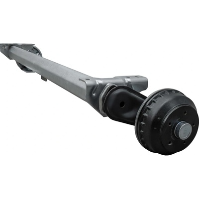 AL-KO COMPACT brzděná náprava pro přívěs / odtahový vůz 1350kg 1450mm 1900mm 5x112