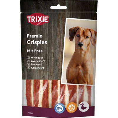 Trixie Premio Crispy Duck pásky kačica a byvolie kože 100 g
