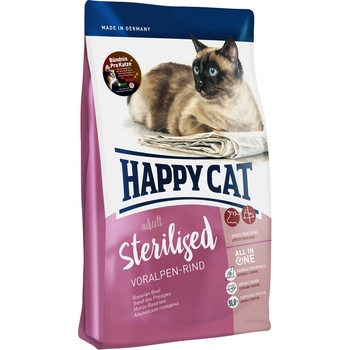 Happy Cat Adult Sterilised Voralpen Rind 10 kg
