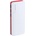 Cool Мобилна батерия Kaprin, с 3 USB порта, 10 000 mAh, бяло и червено