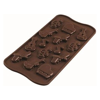 Silikomart forma na čokoládu Choco Melody (Hudba)