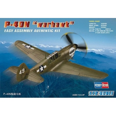 Hobby Boss Curtis P-40 N Warhawk 1:72