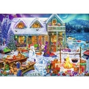 Trefl Puzzle - 1000 XMAS - Winter time Trefl 10948