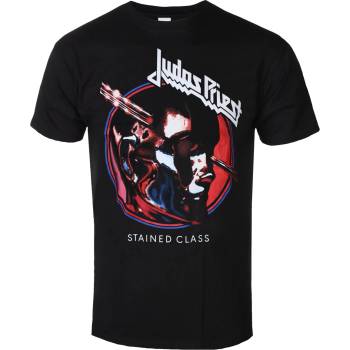 ROCK OFF мъжка тениска Judas Priest -Stained Class Album Circle - ROCK OFF - JPTEE25MB