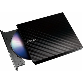 ASUS Външно usb dvd записващо устройство asus sdrw-08d2s-u lite, usb 2.0, черно (90-dq0435-ua221kz)