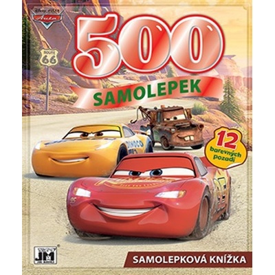 Jiri Models Velká samolepková knížka 500 Auta