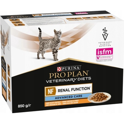 Pro Plan Veterinary Diets Feline NF Renal Function Chicken 10 x 85 g