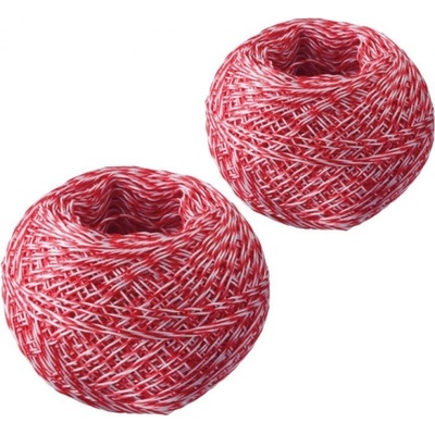 Provázek na pečení 2 x 60 m - červenobílý / 2 ks Westmark