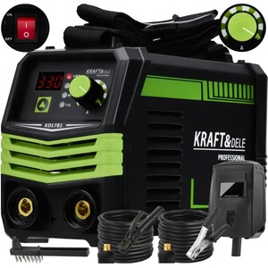 Kraft & Dele Инверторен заваръчен апарат KraftDele KD1781/ 330A (KD1781) Заваръчен апарат