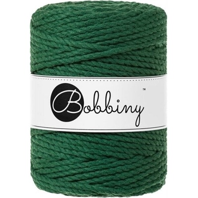 Bobbiny 3PLY Macramé Rope 5 mm 100 m Pine Green юта (TX-E037)
