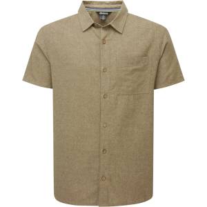 Sherpa Мъжка риза с копчета Sherpa Daha S/S Shirt - Evergreen - размер M (033-3230-0212)