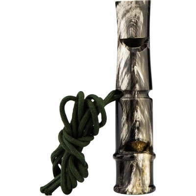 EUROHUNT Píšťalka pro psa z buvolího rohu 8,5 cm