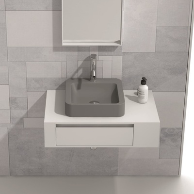 Inter Ceramic Мебел за баня с чекмеджета с панти blum с умивалник icp 8029 / 3861g