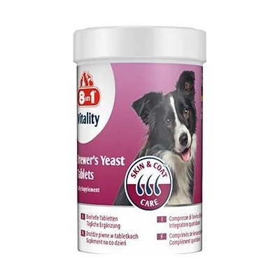 8 in 1 Pet Products Vitality Brewer's Yeast for Dogs 260 tbl