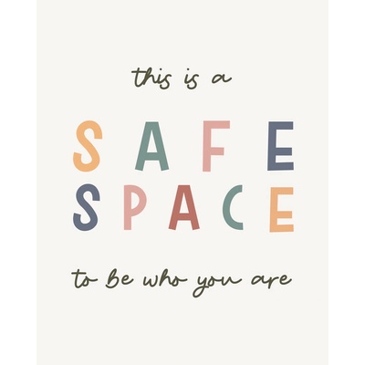 Plagát, Obraz - Safe Space, Beth Cai, 30 × 40 cm