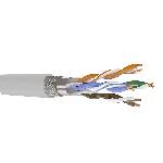 Екском SFTP Cat5e 24AWG СU, сив меден кабел, 305м (SFTP Cat5e 24AWG CU)