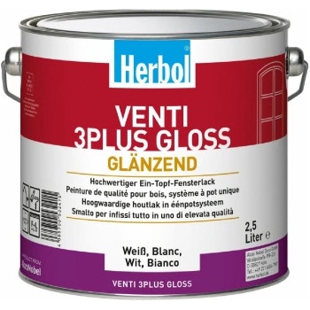 Herbol Venti 3 plus Gloss 2,5 l bílá